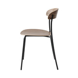 Missing Chair: Lacquered Walnut + Without Arm