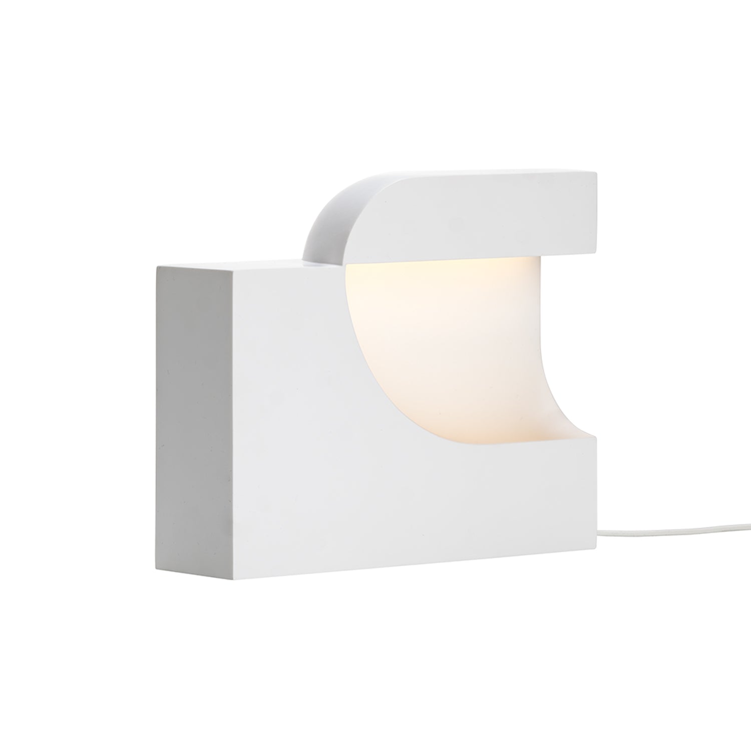Moby Table Lamp: Moby 1 + White