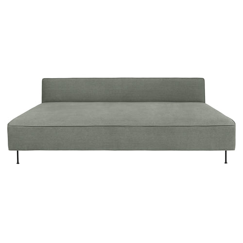 Modern Line Daybed: Black Semi Matt