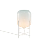 Oda Table Lamp: Moonlight White + White