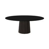 Container HPL Round Table: XXL + Bodhi Cover + Black + Grey