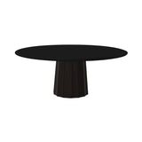 Container HPL Round Table: XXL + Bodhi Cover + Black + Wenge