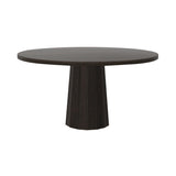Container Round Table: Large + Bodhi Cover + Grey stained + Grey
