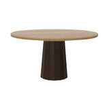 Container Round Table: Large + Bodhi Cover + Natural Oil + Cinnamon