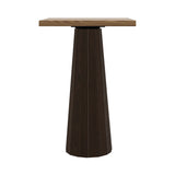 Container Bar Table: Bodhi Cover + Square + Natural Oil + Cinnamon