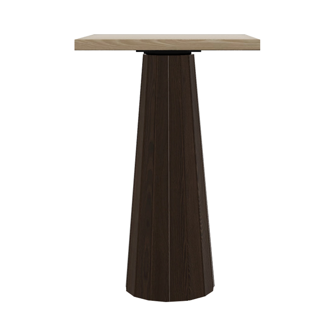 Container Bar Table: Bodhi Cover + Square + White Wash Stained + Cinnamon