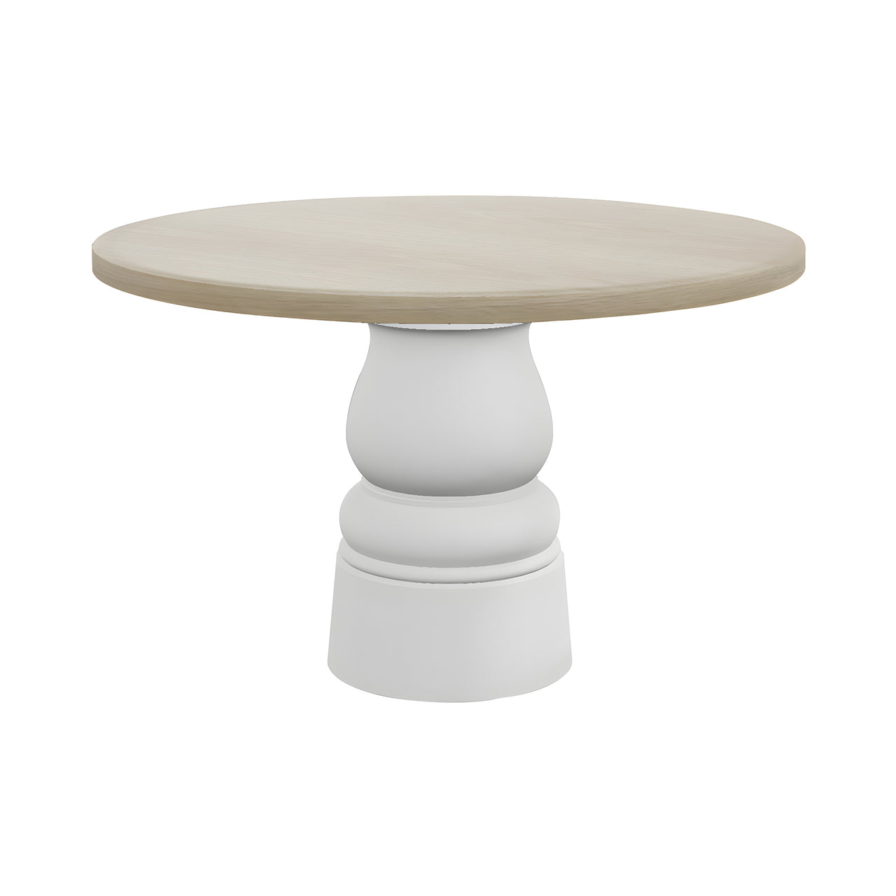 Container Round Table: Medium + New Antiques