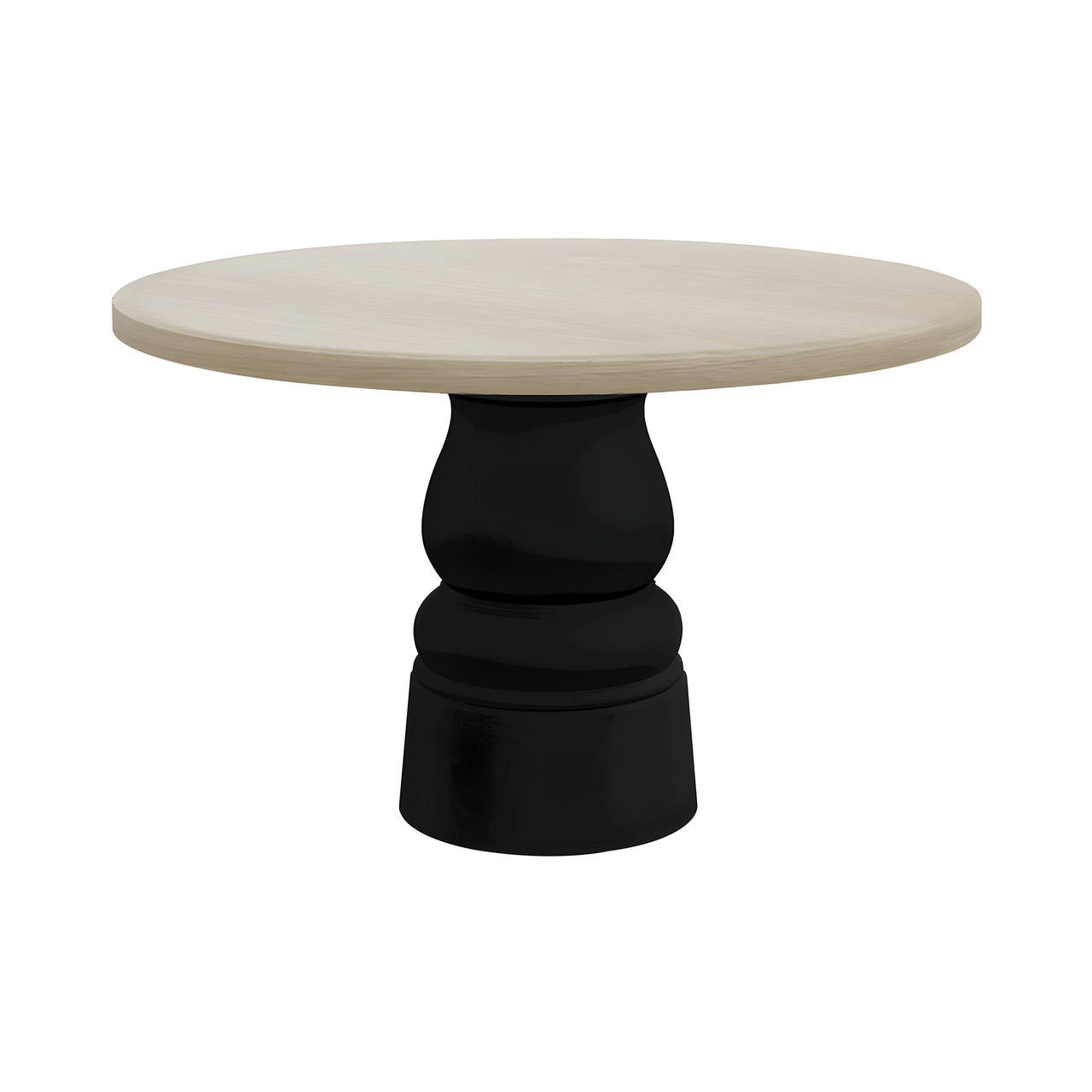 Container Round Table: Medium + New Antiques