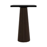 Container Bar Table: Bodhi Cover + Square + Black Stained + Cinnamon