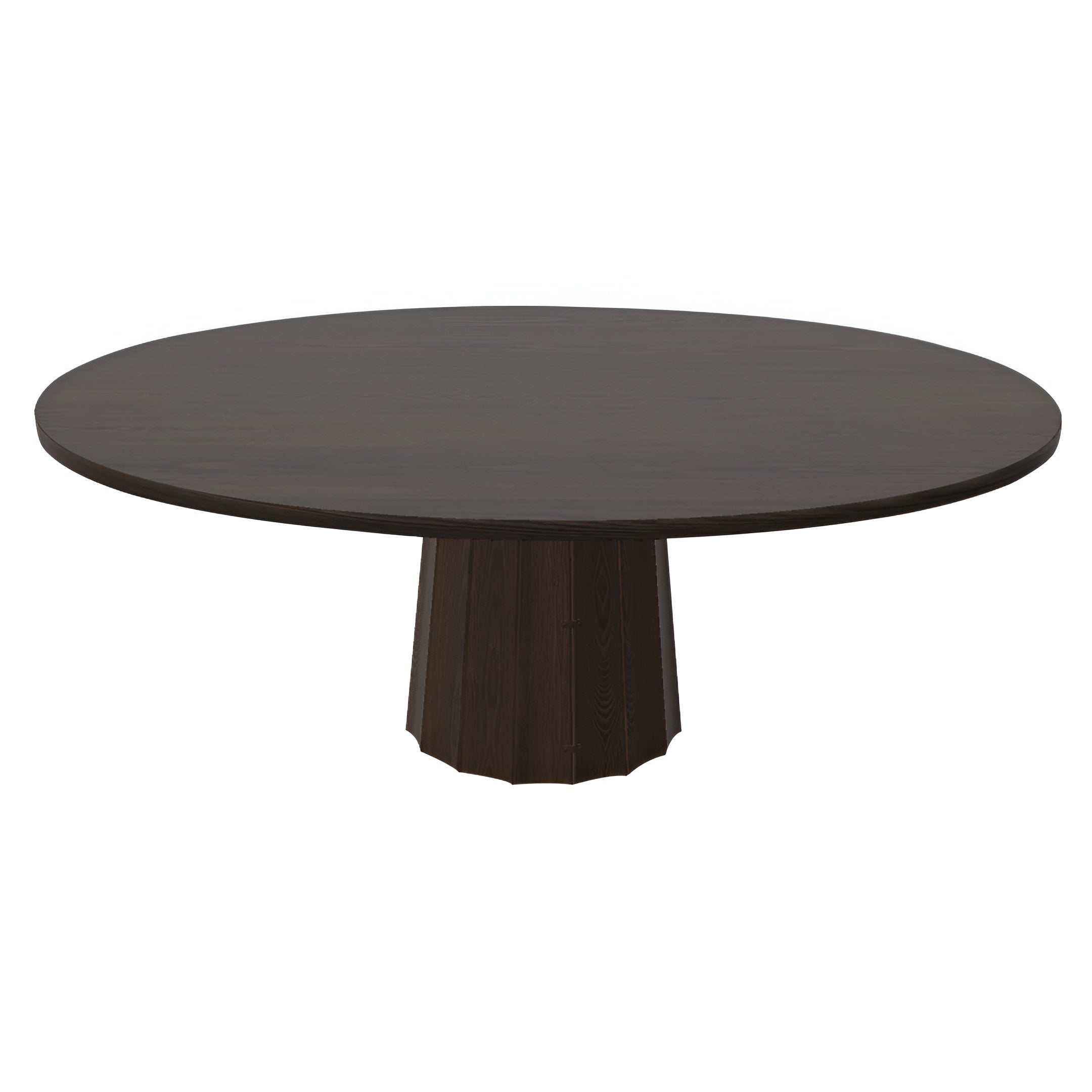 Container Oval Table: Small + Bodhi Cover + Grey Stained + Cinnamon