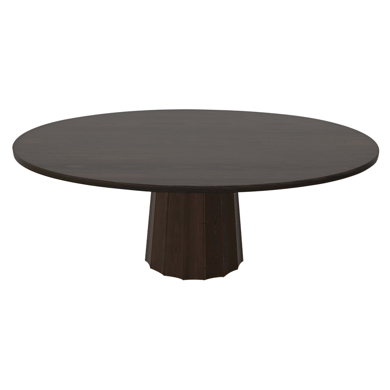 Container Oval Table: Small + Bodhi Cover + Grey Stained + Cinnamon