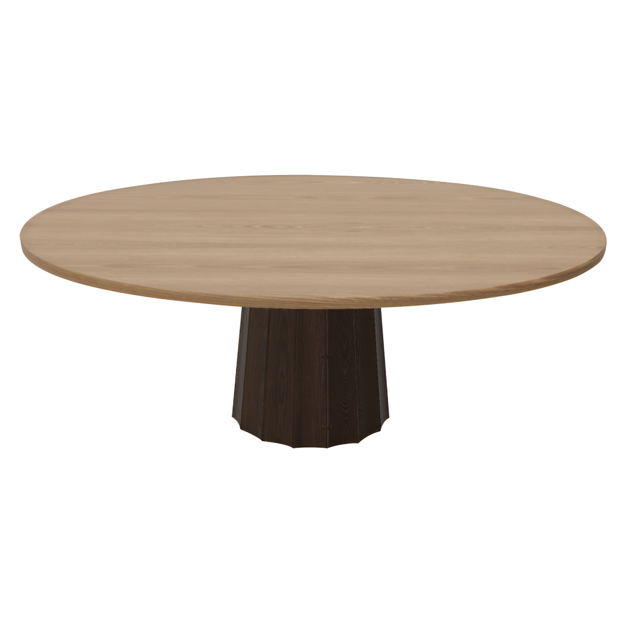 Container Oval Table: Small + Bodhi Cover + Natural Oil + Cinnamon