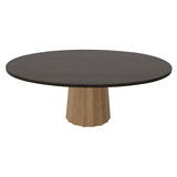 Container Oval Table: Small + Bodhi Cover + Grey + Natural Oil