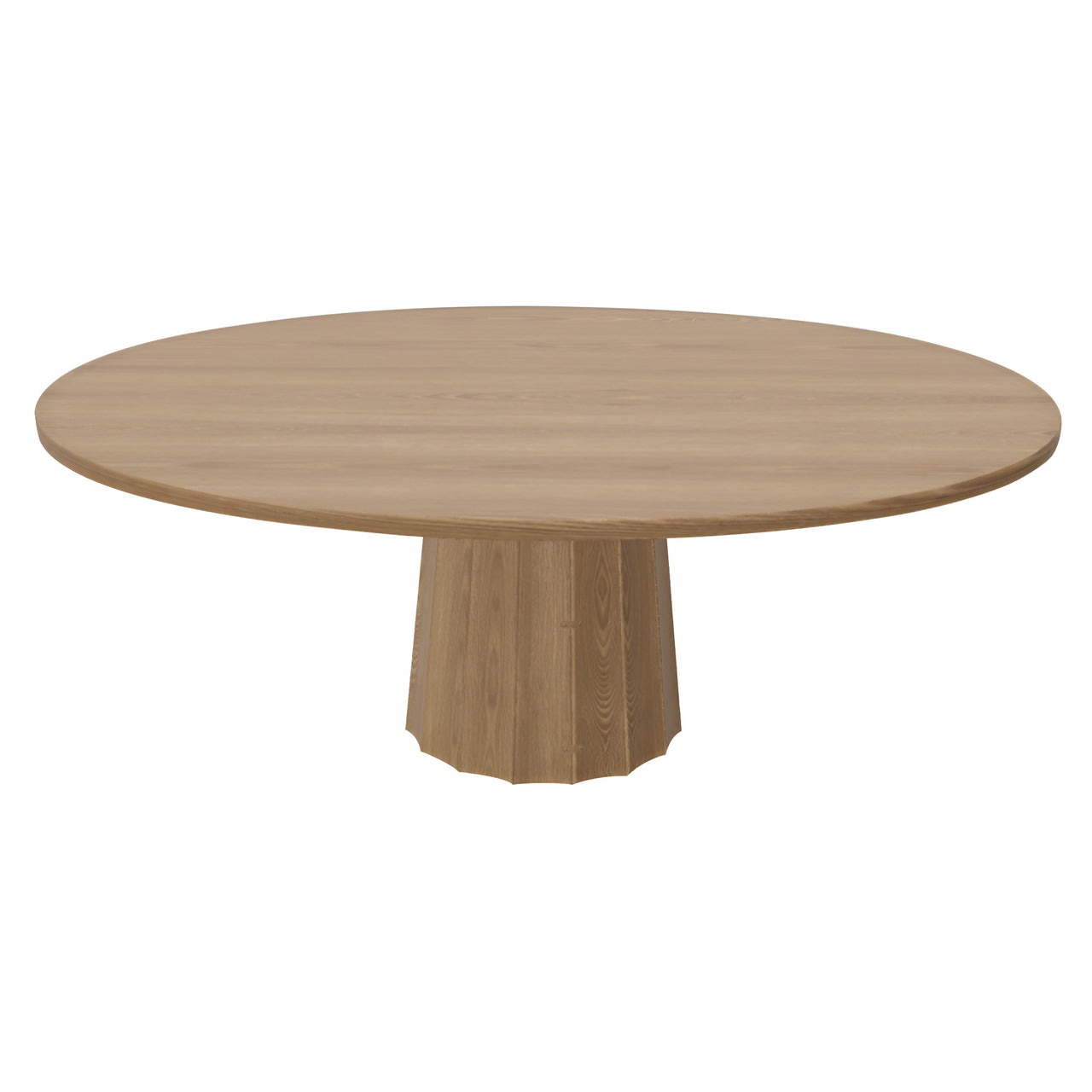 Container Oval Table: Small + Bodhi Cover + Natural Oil + Natural Oil