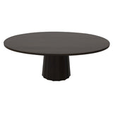 Container Oval Table: Small + Bodhi Cover + Grey Stained + Wenge