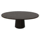 Container Oval Table: Small + Bodhi Cover + Grey Stained + Wenge