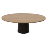 Container Oval Table: Small + Bodhi Cover + Natural Oil + Grey