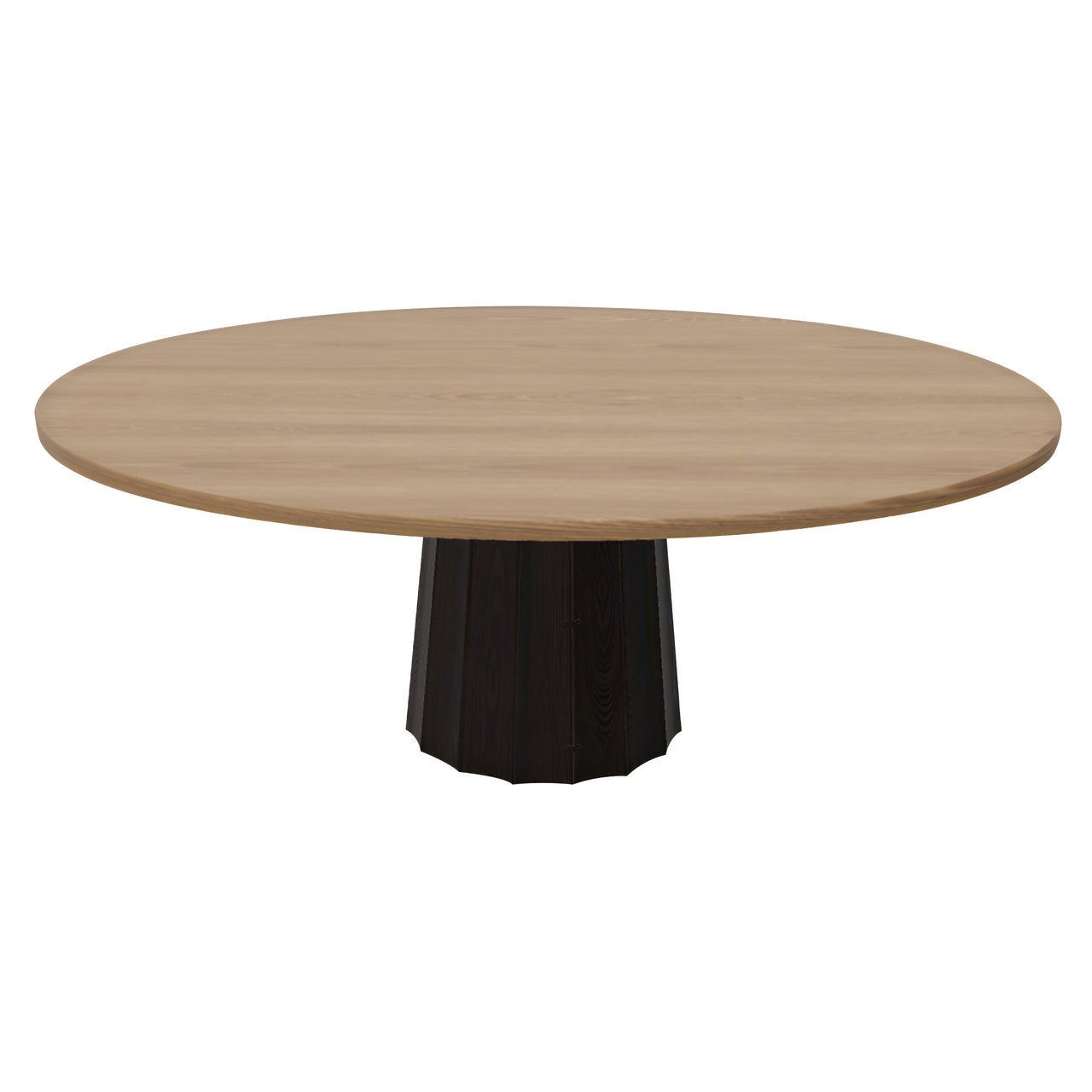 Container Oval Table: Small + Bodhi Cover + Natural Oil + Grey
