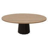 Container Oval Table: Small + Bodhi Cover + Natural Oil + Grey