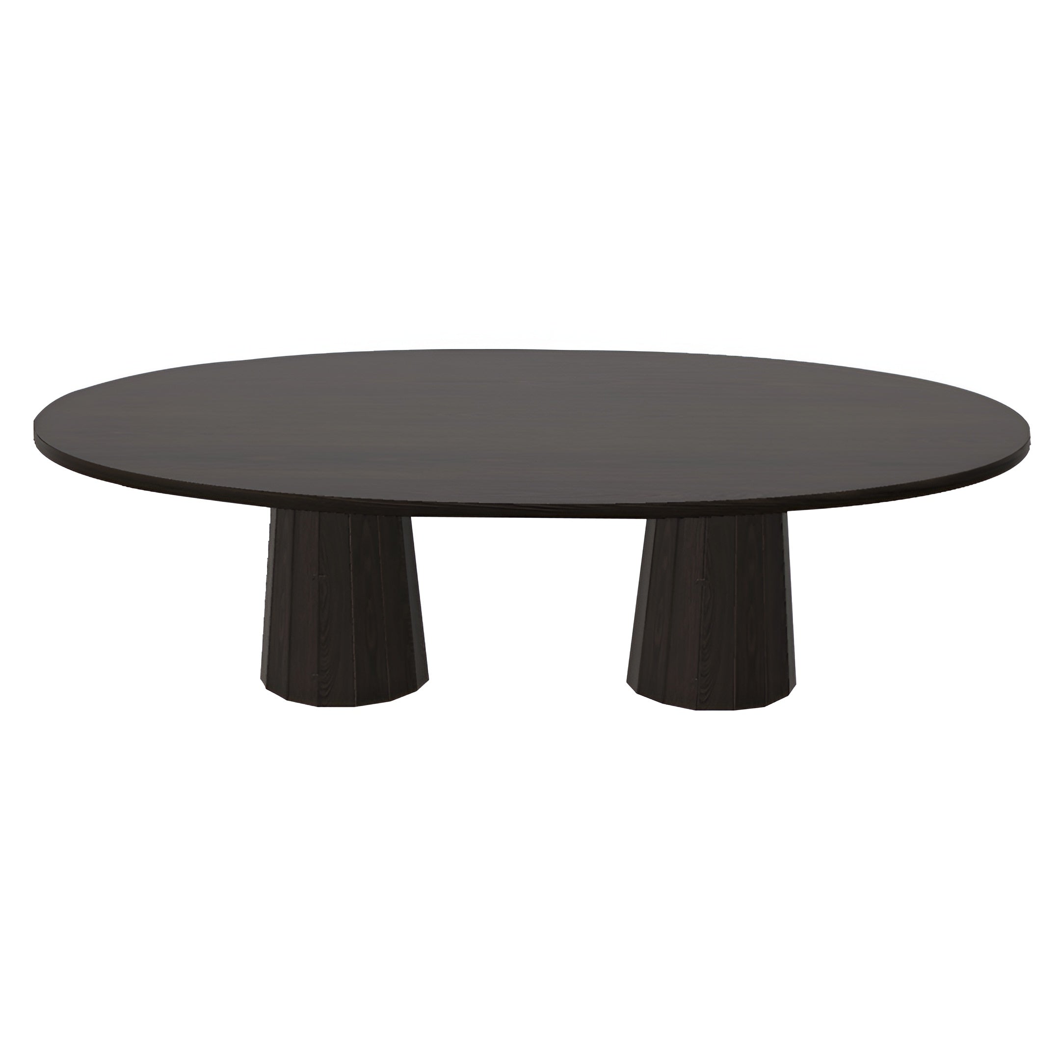 Container Oval Table: Large + Bodhi Cover + Grey Stained + Grey
