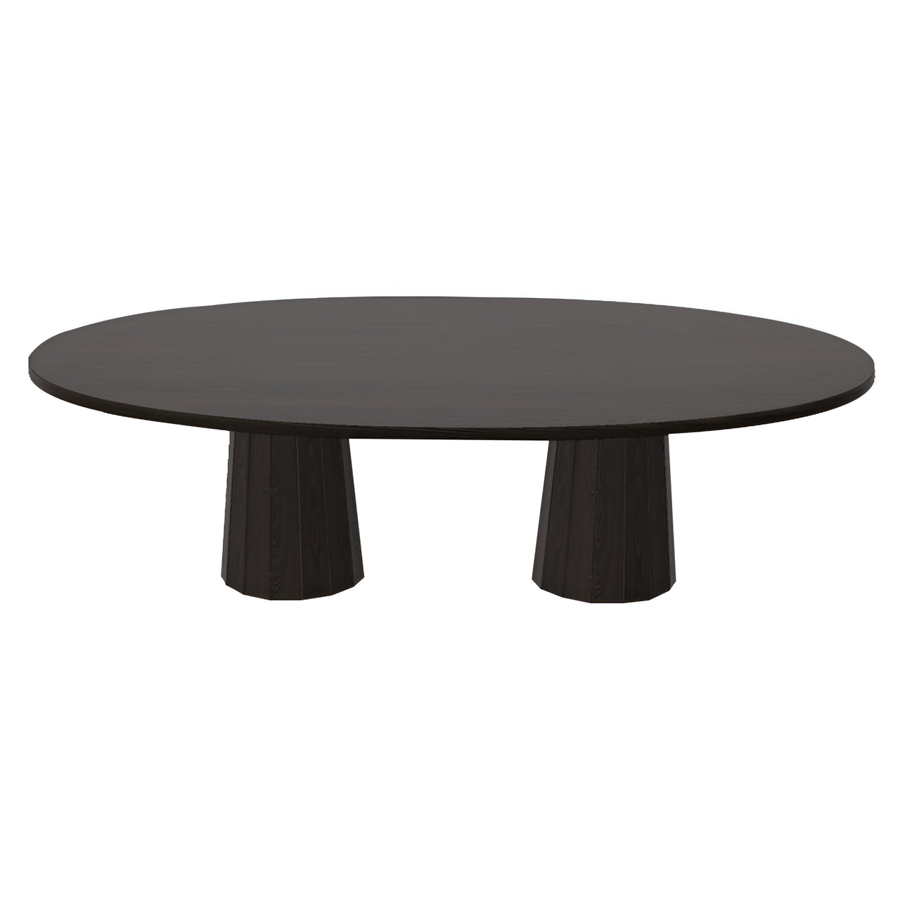Container Oval Table: Large + Bodhi Cover + Grey Stained + Grey