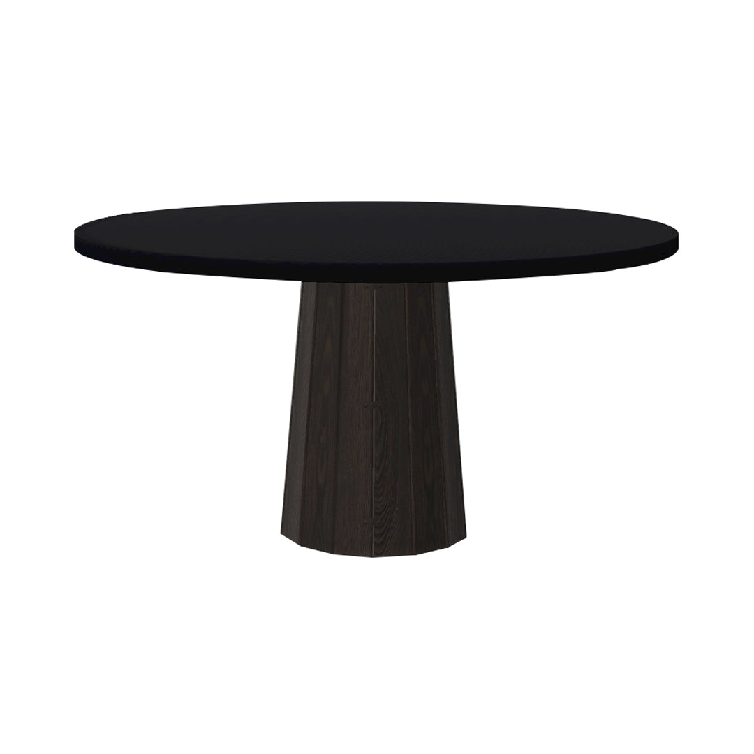 Container Round Table: Large + Bodhi Cover + Jet Black + Grey