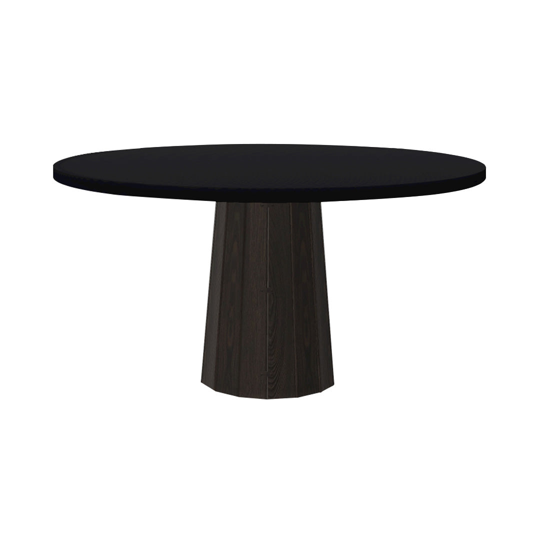 Container Round Table: Large + Bodhi Cover + Jet Black + Grey