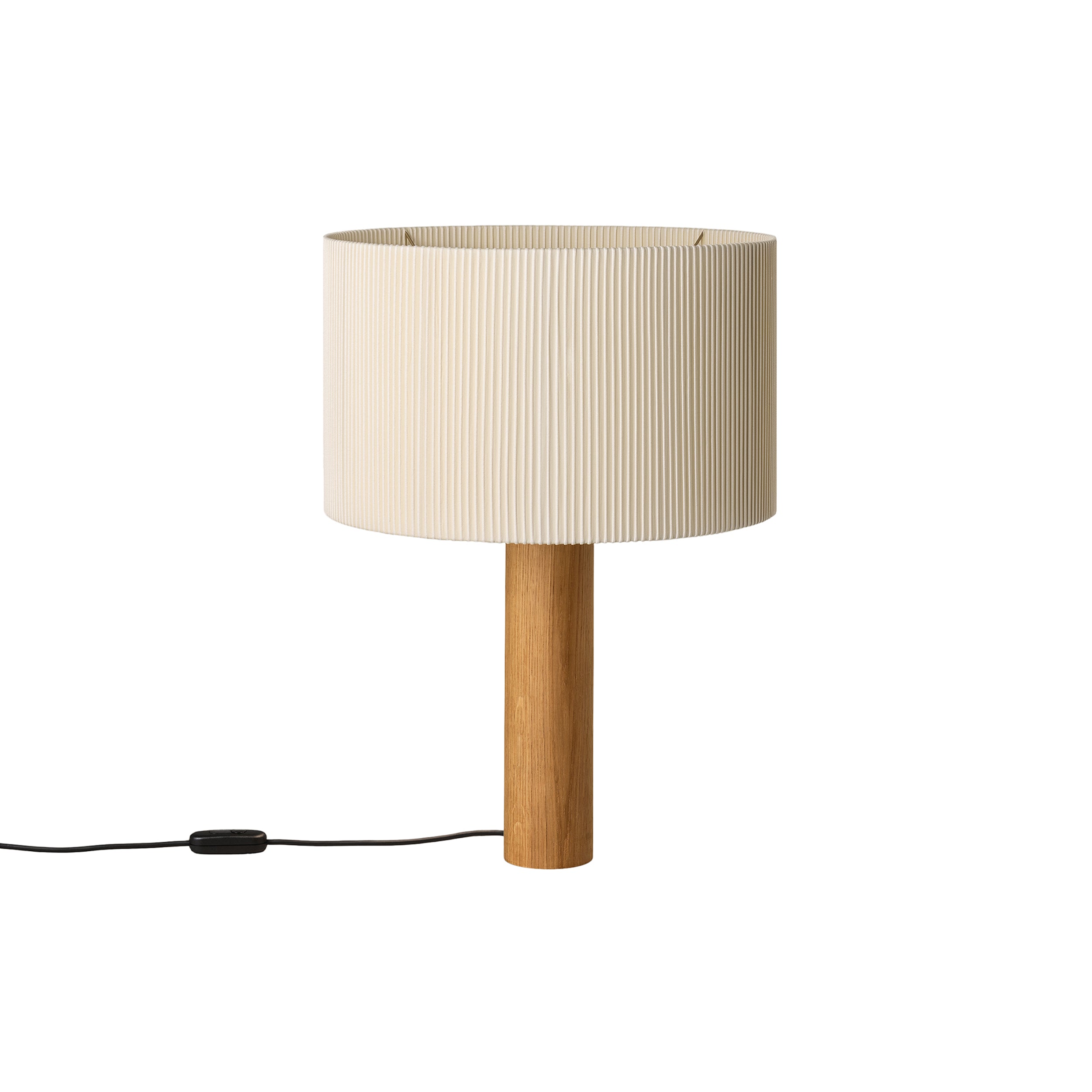 Moragas Table Lamp: Natural Oak