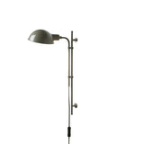 Funiculí A Wall Light: Moss Grey