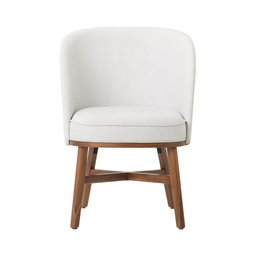 Mr.B Dining Chair: 1 + Natural Walnut