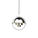 Multi-Lite Pendant: Small + Chrome + Chrome