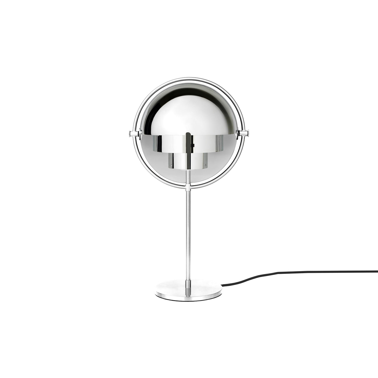 Multi-Lite Table Lamp: Chrome + Chrome