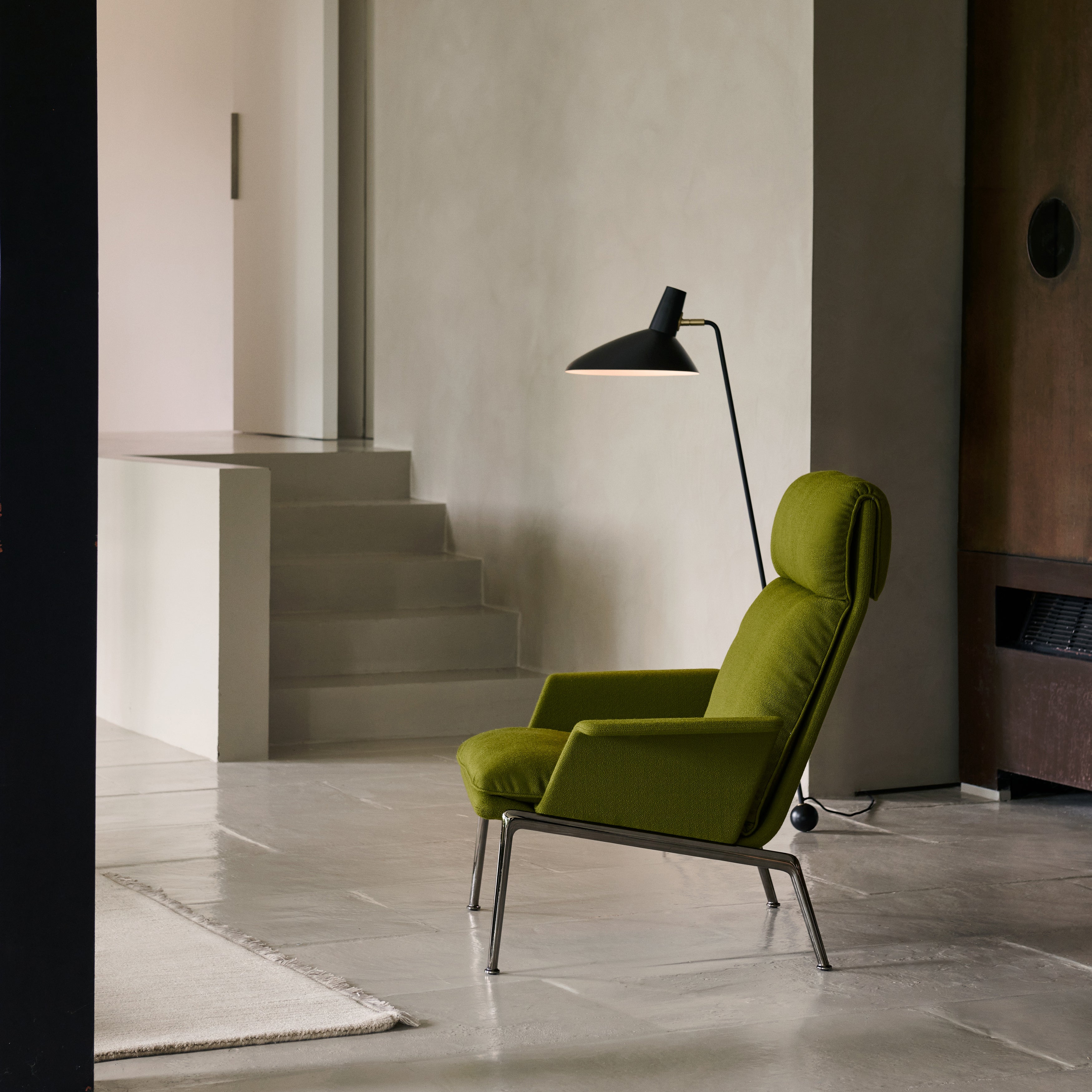Muno Highback Lounge Armchair: LN17 + LS