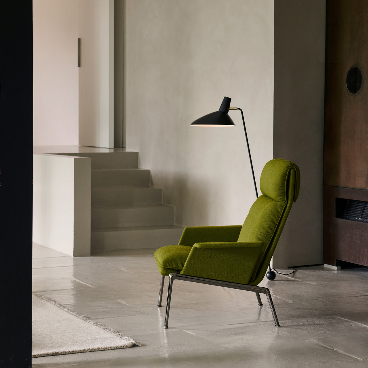 Muno Highback Lounge Armchair: LN17 + LS