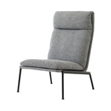 Muno Highback Lounge Chair: LN16 + Warm Black