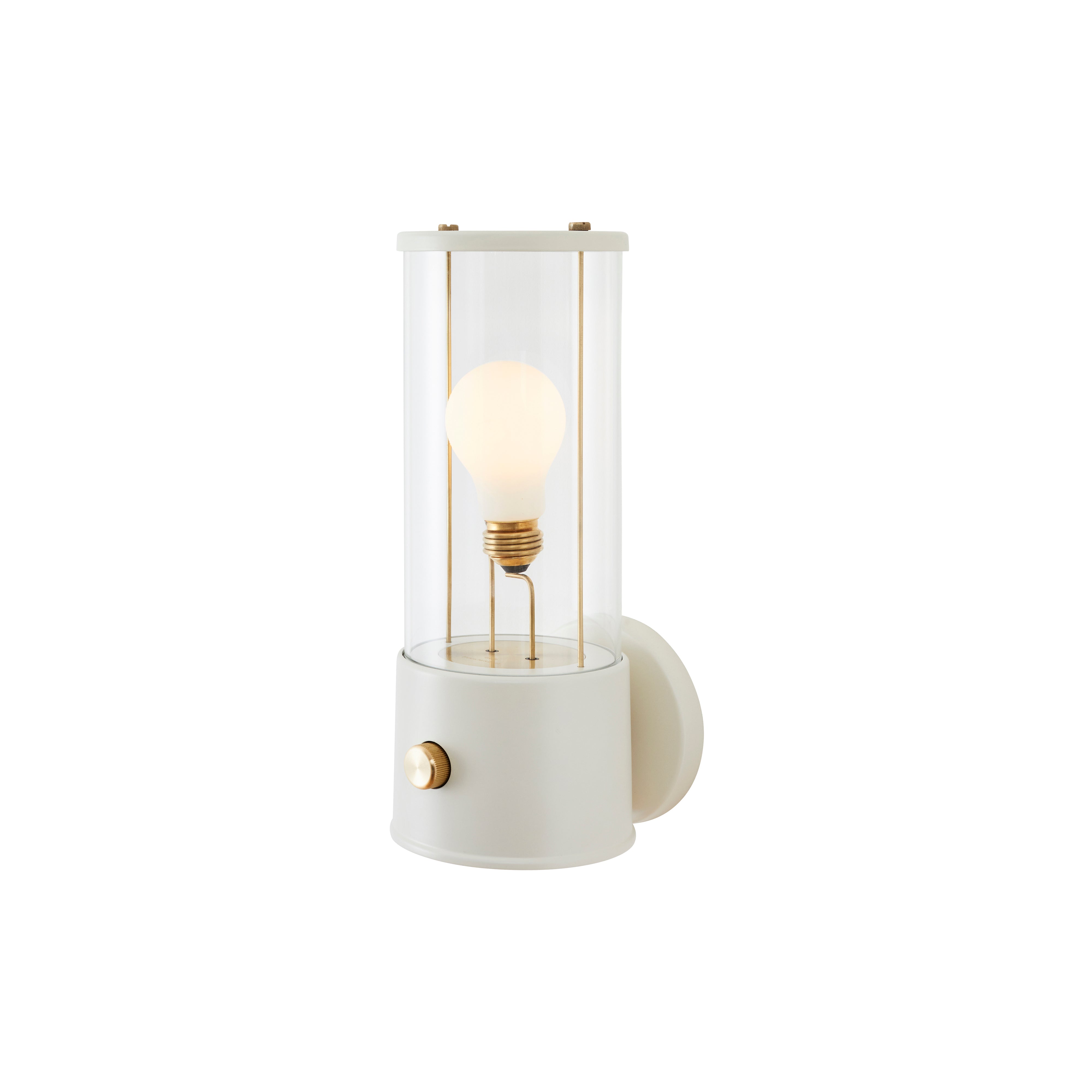 The Muse Wall Light: Candlenut White