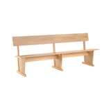 Silent Bench: Long + Oiled Oak