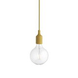 E27 Pendant Lamp: Mustard