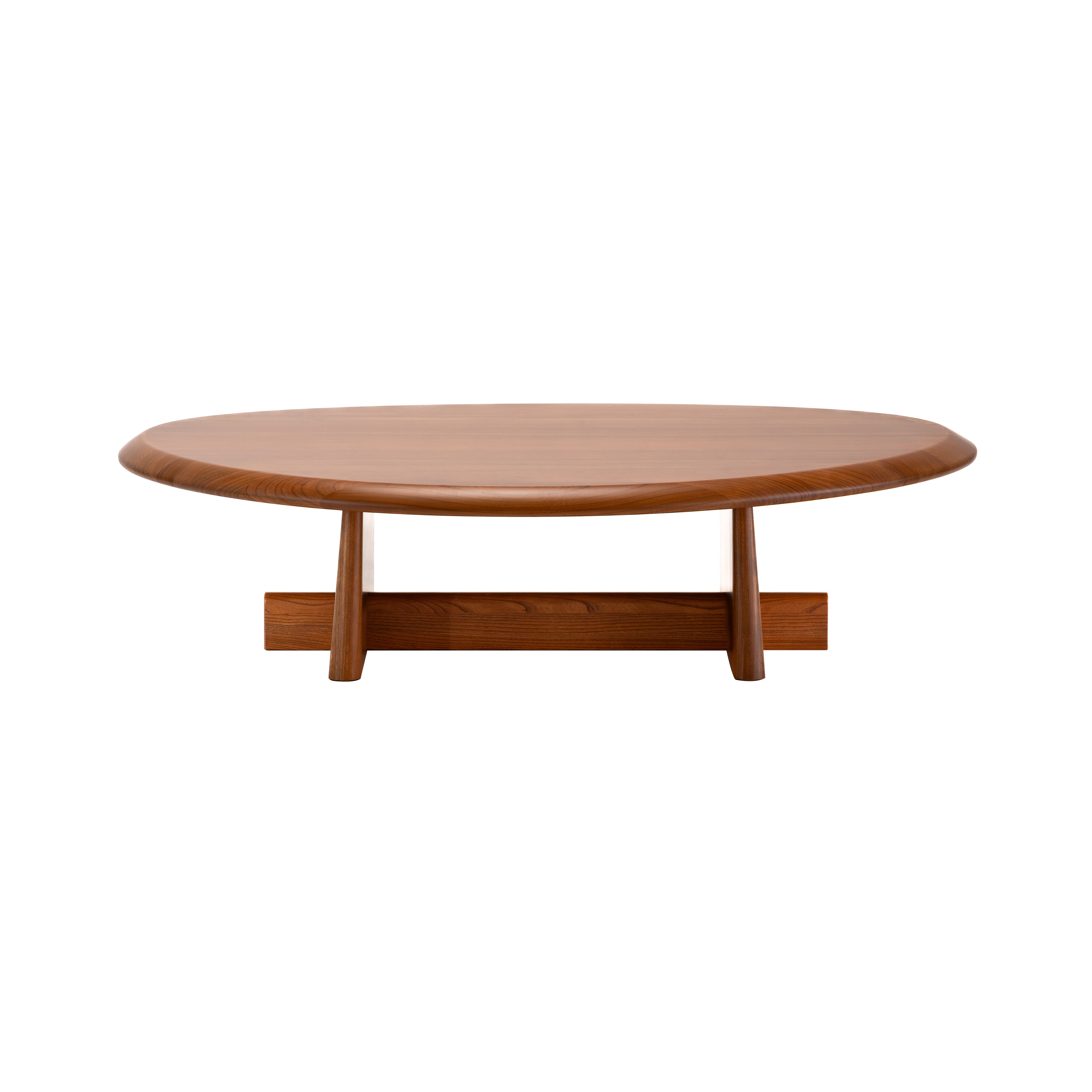 Azabu Hills Coffee Table N-CT04: Keyaki Brown