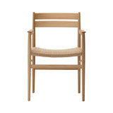 Hiroo Dining Chair N-DC04: Paper Cord: Pure Oak