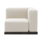 Sofa Modules N-S02: Smoked Oak + Arm Sofa - Left