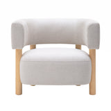 Notabene Shoe Store Lounge Chair N-S03: Pure Oak