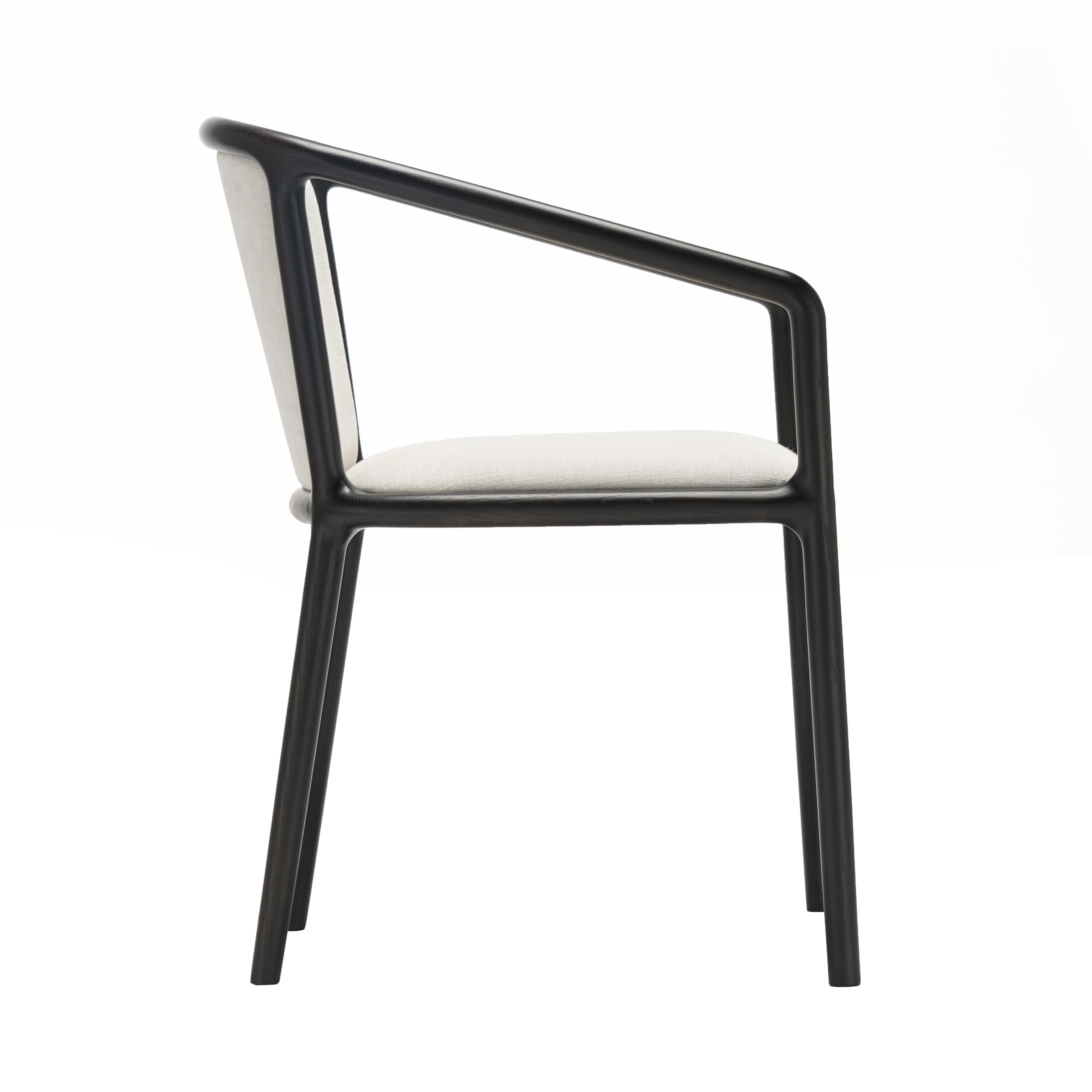 Foster Retreat Dining Chair NF-DC01: Grain Matte Black