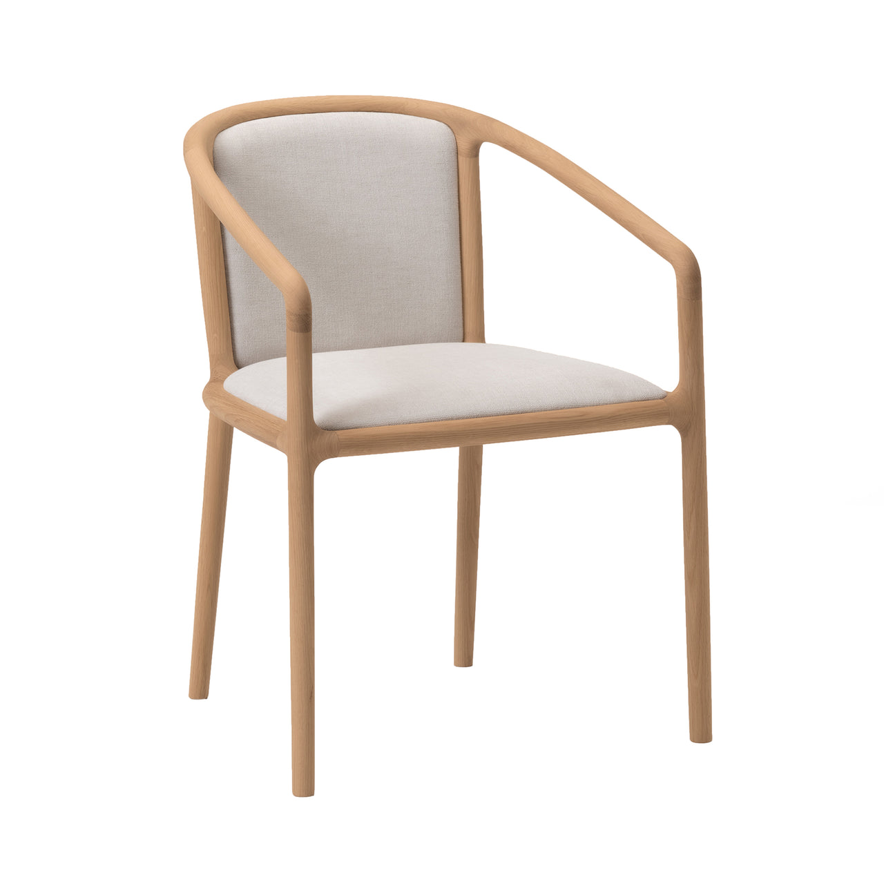 Foster Retreat Dining Chair NF-DC01: Pure Oak