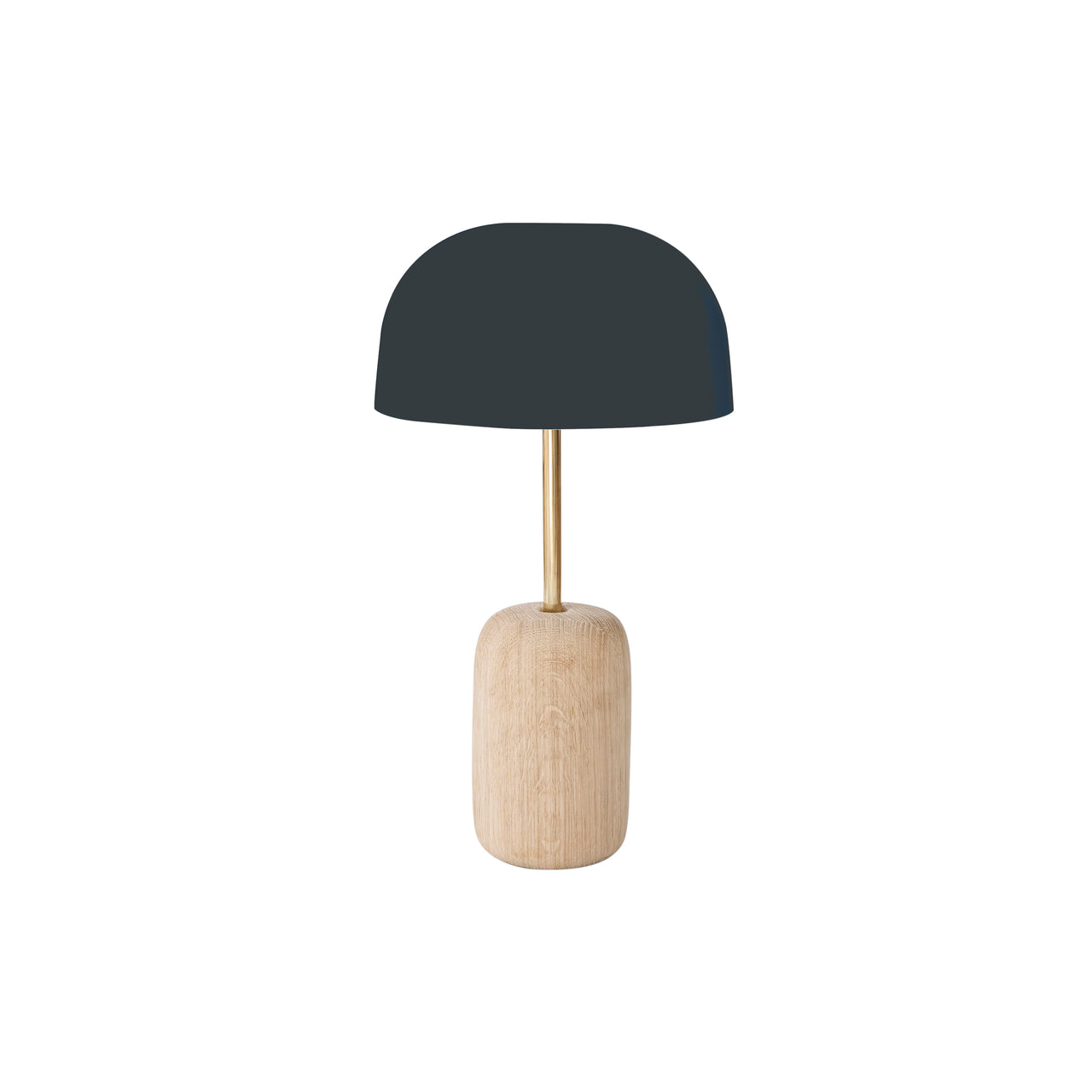 Nina Table Lamp: Slate Grey
