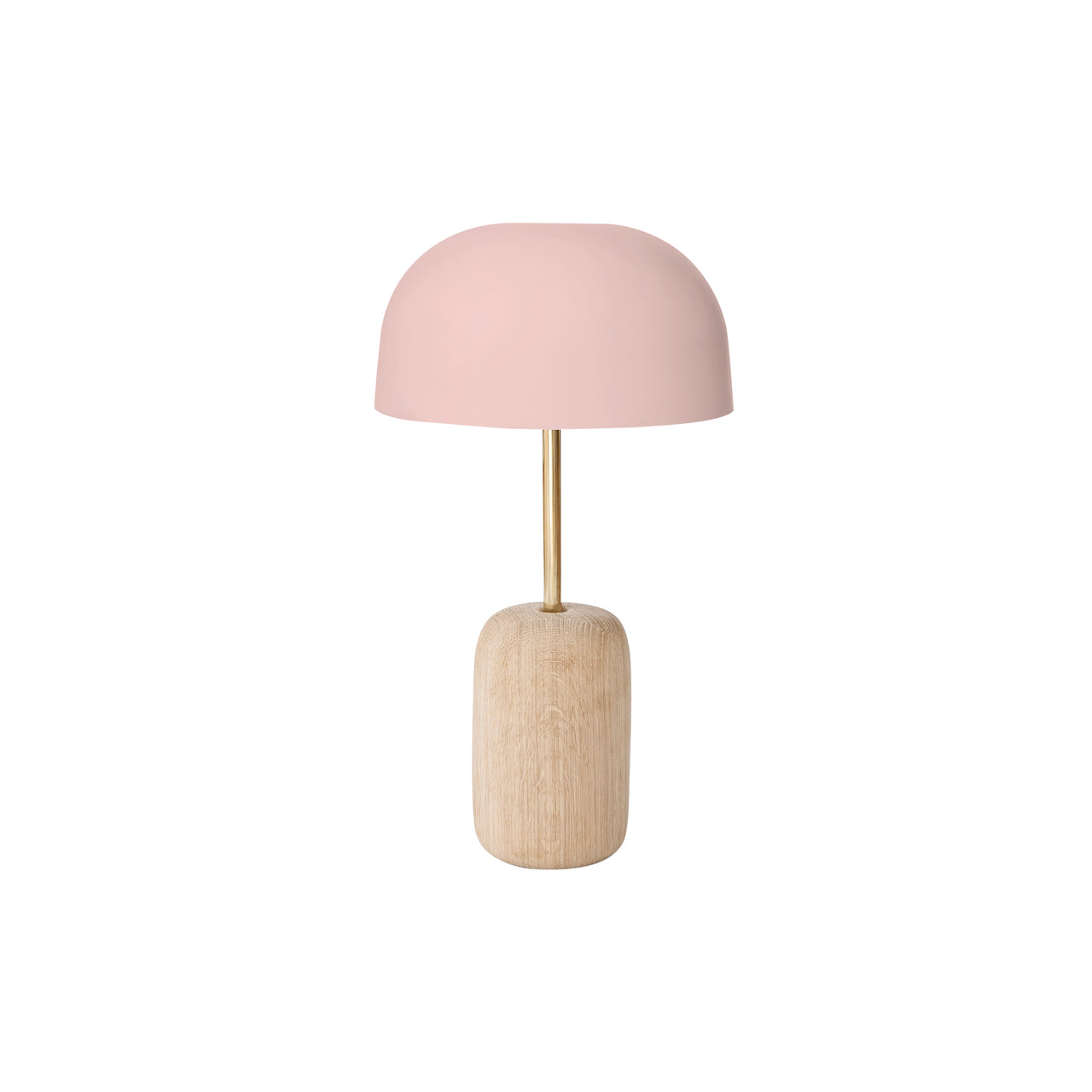 Nina Table Lamp: Nude Pink