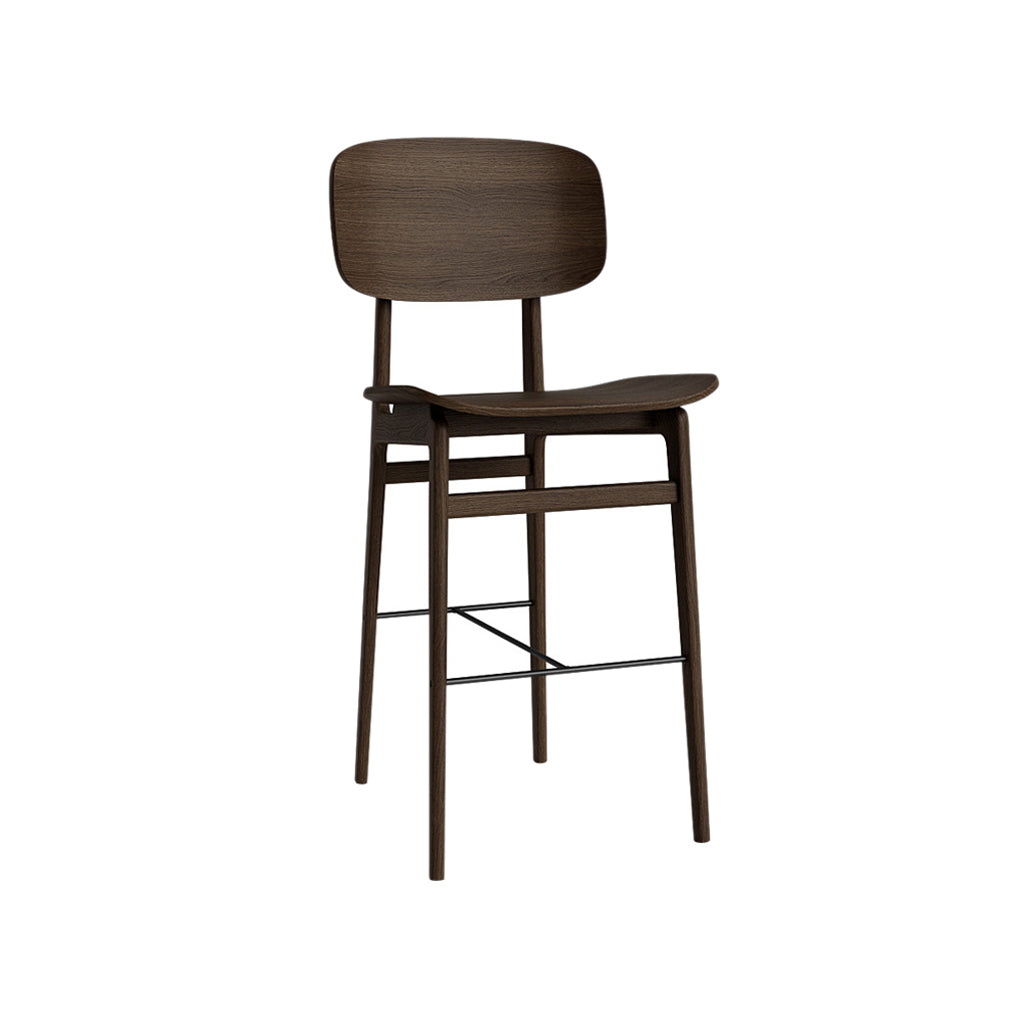 NY11 Bar + Counter Chair: Counter + Dark Smoked Oak