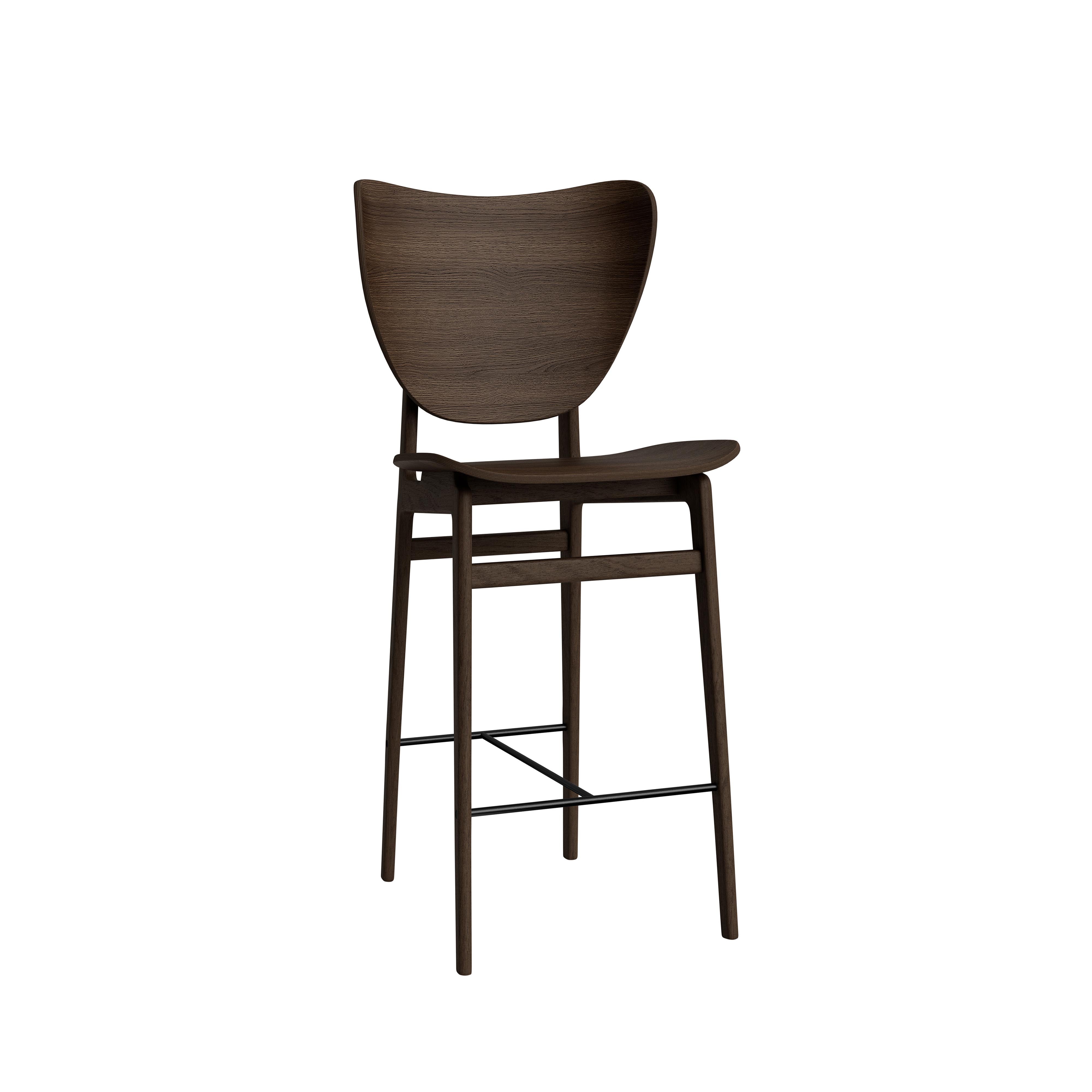 Elephant Bar + Counter Chair: Counter + Dark Smoked Oak