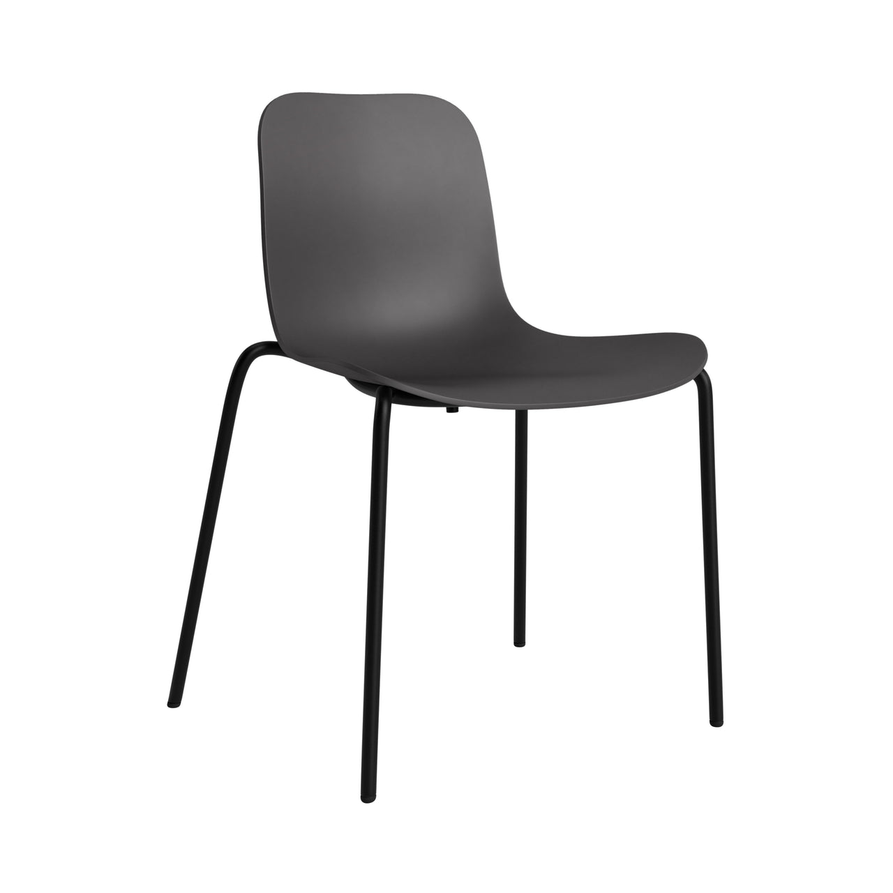 Langue Chair: Black + Antracite Black