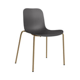 Langue Chair: Brass + Antracite Black